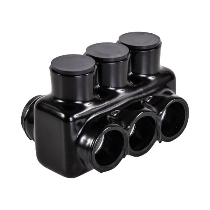 conversions Technology Electrical Insulated Tap Connectors 3 port dual-side Entry 6 AWG - 350 MCM