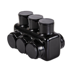 conversions Technology Electrical Insulated Tap Connectors 3 port dual-side Entry 6 AWG - 350 MCM