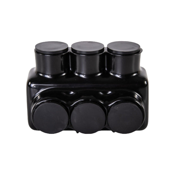 conversions Tech Electrical Insulated Tap Connectors 3 port single-side Entry 6 AWG - 2 AWG