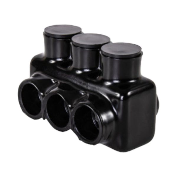 conversions Tech Electrical Insulated Tap Connectors 3 port single-side Entry 6 AWG - 3/0 AWG