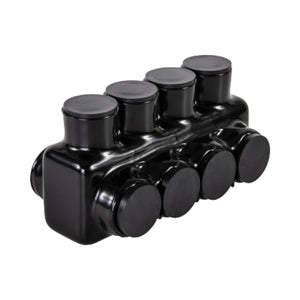 conversions Technology Electrical Insulated Tap Connectors 4 port dual-side Entry 3/0AWG - 6AWG