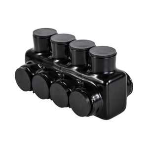 conversions Tech Electrical Insulated Tap Connectors 4 port dual-side Entry 4 AWG - 500 MCM