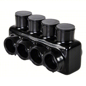conversions Tech Electrical Insulated Tap Connectors 4 port single-side Entry 6 AWG - 350 MCM