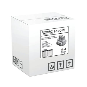 Conversions Technology Insulated Tap Connectors For Two Wires Single Side Entry 4 AWG 2 Port
