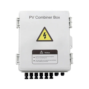 Conversions Technology IP65 Rated 6 in 1 out 6 600V 1000V DC Solar PV Combiner Box