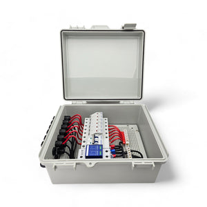 Conversions Technology IP65 Rated 6 in 1 out 6 600V 1000V DC Solar PV Combiner Box