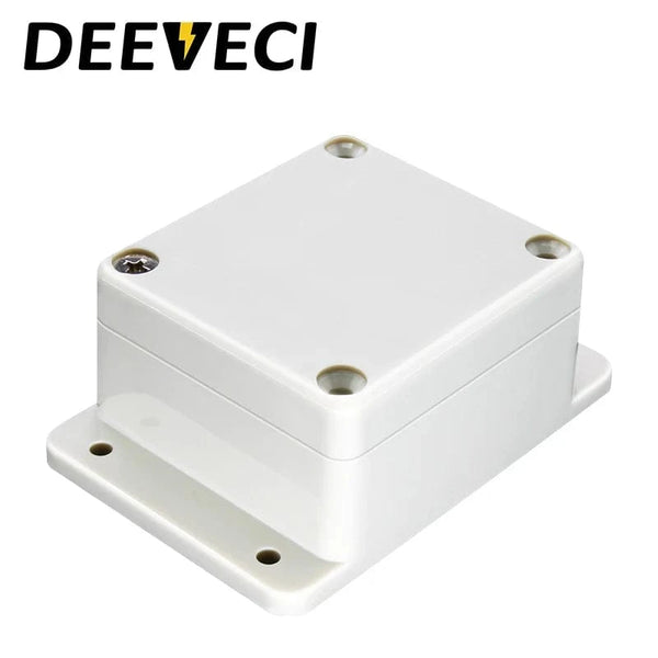 Conversions Tech IP67 Waterproof Enclosure Plastic Box Electronic Project Outdoor Instrument Electrical Project Box Junction Housing with ears