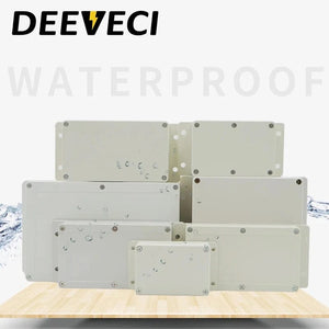 Conversions Tech IP67 Waterproof Enclosure Plastic Box Electronic Project Outdoor Instrument Electrical Project Box Junction Housing with ears