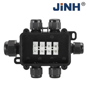 Conversions Tech JINH CNP725 IP68 Waterproof External Junction Box Rainproof Connector 2 3 4 5 6 Way Wiring Terminal Blocks Outdoor Universal