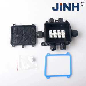 Conversions Tech JINH CNP725 IP68 Waterproof External Junction Box Rainproof Connector 2 3 4 5 6 Way Wiring Terminal Blocks Outdoor Universal