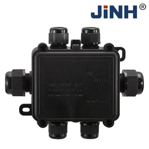 Conversions Tech JINH CNP725 IP68 Waterproof External Junction Box Rainproof Connector 2 3 4 5 6 Way Wiring Terminal Blocks Outdoor Universal