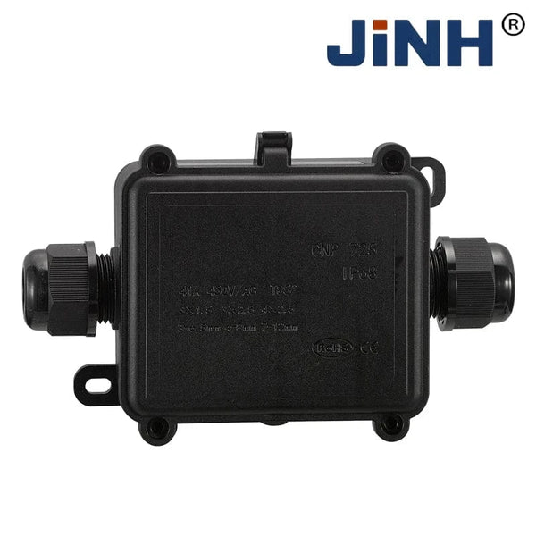 Conversions Tech JINH CNP725 IP68 Waterproof External Junction Box Rainproof Connector 2 3 4 5 6 Way Wiring Terminal Blocks Outdoor Universal