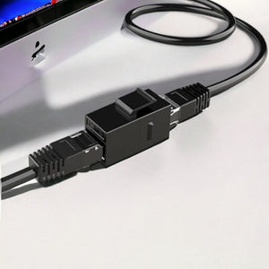 Conversions Technology Keystone Keystone Insert  |  Cat6  Coupler,  Unshielded,  Black