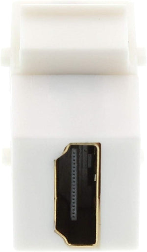 Conversions Technology Keystone Keystone Insert  |  HDMI  |  Coupler Jack,  White