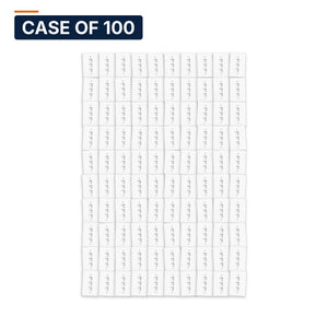 Conversions Tech Wall Plates Case of 100 ($1.60 ea) Keystone Wall Plate, 3-Port, 1-Gang, White | Single Gang Faceplate for Cat6, HDMI, Coax Inserts | 5125-703