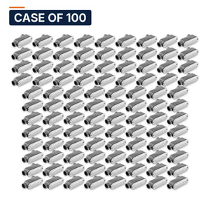Conversions Tech Electrical > Conduit Fittings > Conduit Bodies Case of 100 ($1.74 ea) LB Conduit Body 1/2 in. Set-Screw, EMT, Copper-Free Aluminum, with Cover & Gasket | 677-30001
