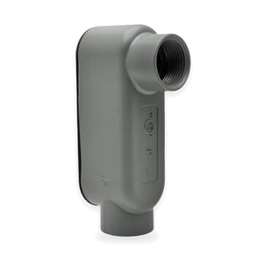 Conversions Tech Electrical > Conduit Fittings > Conduit Bodies LB Conduit Body 1 in. Threaded, Rigid/IMC, Copper-Free Aluminum, with Cover & Gasket | 675-30003