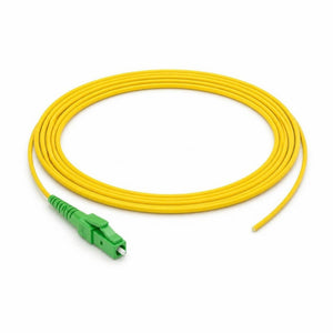 Conversions Tech Fiber Optic 2.5 m LC/APC Single-Mode Fiber Pigtail | 9/125 OS2 | 2.5 m