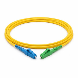Conversions Tech Fiber Optic LC/UPC to LC/APC Fiber Patch Cable | Single-Mode Simplex 9/125 OS2