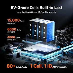 Conversions Tech 100Ah XtraMini / Black / 12 V Litime Ultra Compact 12V 100Ah Xtra Mini Bluetooth Small Lithium Ion Batteries for Portable Energy Storage Inverter Backup RV