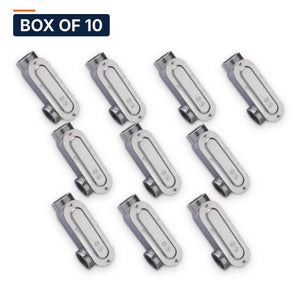 Conversions Tech Electrical > Conduit Fittings > Conduit Bodies Box of 10 ($3.19 ea) LL Conduit Body 1/2 in. Threaded, Rigid/IMC, Copper-Free Aluminum, with Cover & Gasket | 675-30021
