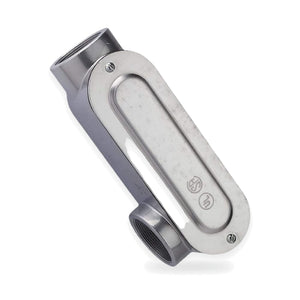 Conversions Tech Electrical > Conduit Fittings > Conduit Bodies LL Conduit Body 2 in. Threaded, Rigid/IMC, Copper-Free Aluminum, with Cover & Gasket | 675-30026