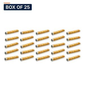 Conversions Tech Electrical > Connectors > Compression Splices Box of 25 ($3.92 ea) Long Barrel Compression Splice 3/0 AWG Copper | 90°C, UL Listed