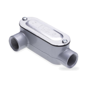 LR Conduit Body 2 in. Threaded, Rigid/IMC, Copper-Free Aluminum, with Cover & Gasket