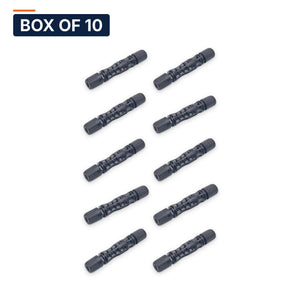 Conversions Tech Solar > MC4 Connectors Box of 10 ($4.29 ea) MC4 Connector Pair, 1500 V DC, 8 AWG | Male and Female, UL, IP67 | 4908-1500