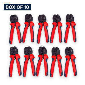 Conversions Tech Solar > MC4 Connectors Box of 10 ($12.89 ea) MC4 Crimping Tool, 14-10 AWG | Ratcheting Crimper for PV Connectors | 4904-2000