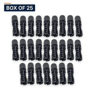 Conversions Tech Solar > MC4 Connectors Box of 25 ($2.12 ea) MC4 Evo2 Female Connector, 1500 V DC, 6-8 AWG | 30 A, IP67, UL94 V-0 | 4908-1500-F