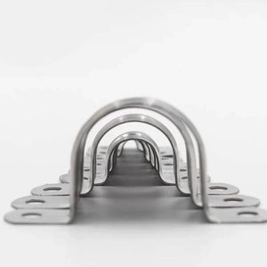 Conversions Tech Metal Saddles Tube Pipe Clamp U Conduit Bracket for Heavy Duty Application .Y1QB