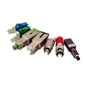Conversions Tech Fiber Optic 3 dB MU Fixed Fiber Optic Attenuator | Single-Mode | 3 dB