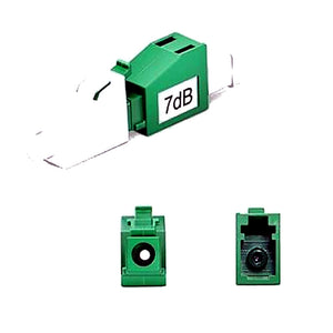 Conversions Tech Fiber Optic 3 dB MU Fixed Fiber Optic Attenuator | Single-Mode | 3 dB