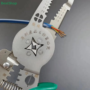 Conversions Tech ♥♥♥Multi-functional Electrician's Pliers,Wire Stripping Pliers,Terminal Crimping Pliers Hand Tools