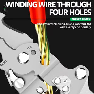 Conversions Tech Multifunction Scissors For Electric Wire Wire Stripper Scissors With Electrical Test Electrician Tools Stripper Pliers Cutting