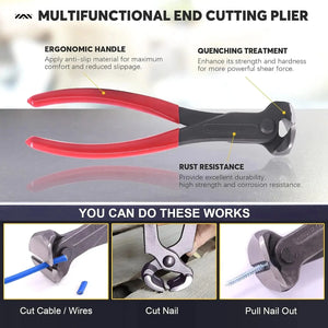 Conversions Tech Multifunctional Puller, Pliers, Cutting Pliers, Woodworking Tools, Stapler Puller, Thumbnail Remover, Cat Claw Nail Puller
