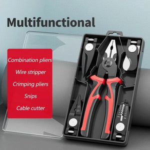 Conversions Tech Pliers set / CHINA Multifunctional Replaceable Electrician Pliers Wire Stripping Pliers Wire Cutting Needle Nosed Pliers Special Tools Electricians