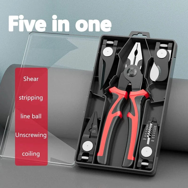 Conversions Tech Pliers set / CHINA Multifunctional Replaceable Electrician Pliers Wire Stripping Pliers Wire Cutting Needle Nosed Pliers Special Tools Electricians