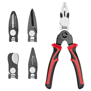 Conversions Tech Pliers set / CHINA Multifunctional Replaceable Electrician Pliers Wire Stripping Pliers Wire Cutting Needle Nosed Pliers Special Tools Electricians