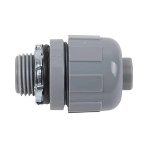 Conversions Technology Non-Metallic Straight Liquid Tight Connector - 1/2"