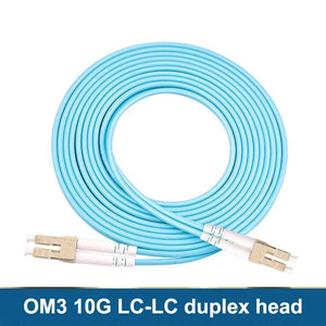 Conversions Tech OM3 10G multi-mode dual-core SC/LC/FC/ST optical fiber jumper PVC/LSZH 1/3/5m network grade jumper pigtail