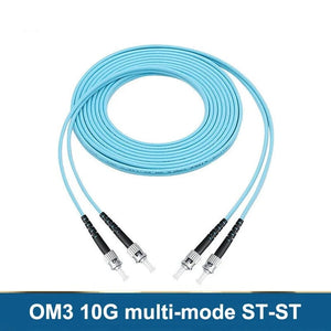 Conversions Tech OM3 10G multi-mode dual-core SC/LC/FC/ST optical fiber jumper PVC/LSZH 1/3/5m network grade jumper pigtail