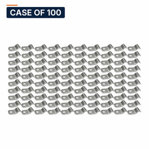 Conversions Tech Electrical > Conduit Fittings > Straps & Hangers Case of 100 ($0.04 ea) One-Hole Midget Strap 1/4"