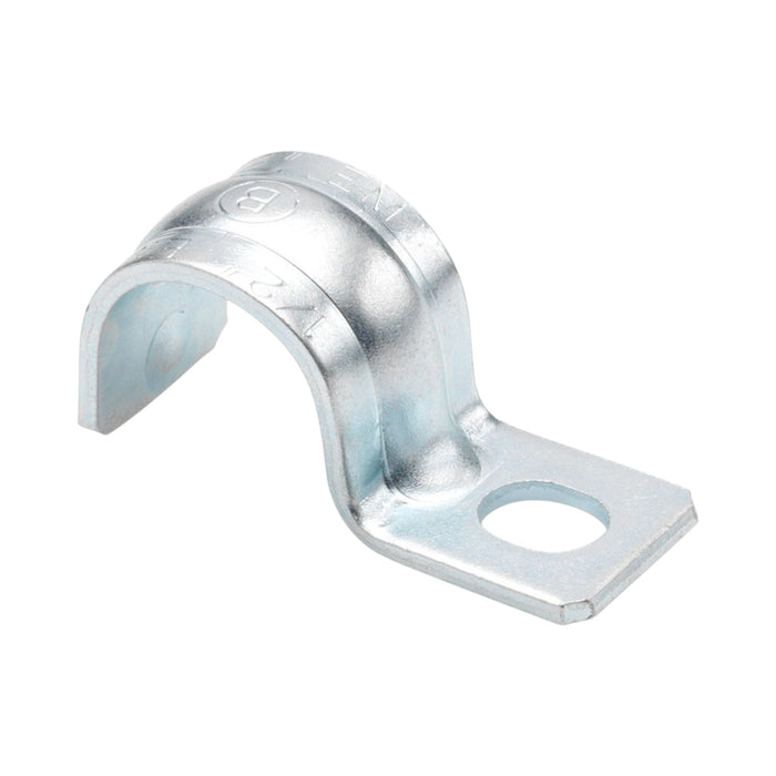 EMT One Hole Strap Electro-Galvanized  1/2"