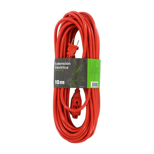 Conversions Tech Orange 16AWG X 2C Outdoor Power Extension Cord 10M/ TL41817 SJTW Wire Type 50ft Cable Home Appliance Use Copper NEMA 5-15P 15A