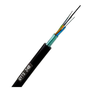 Conversions Tech Fiber Optic Outdoor Duplex Fiber Patch Cable | LC/UPC to LC/UPC | 9/125 OS2