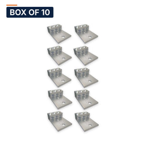 Conversions Tech Electrical > Connectors > Aluminum Connectors Box of 10 ($15.89 ea) Panelboard Connector, 3-Barrel, 1-Hole | 6 AWG to 350 kcmil, 1/2 in Stud, Dual-Rated AL9CU, UL 486B | 210-99023