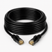 Sigma Wire & Cable Cat6 Patch Cables Patch Cord  |  Cat6, Black  50ft High speed ethernet patch cable