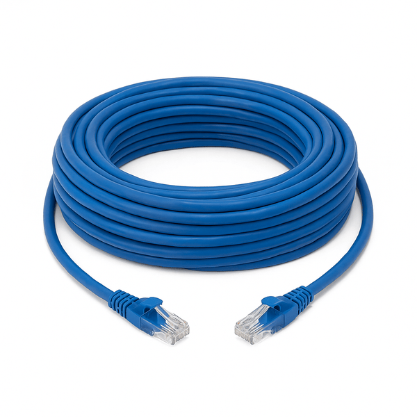 Sigma Wire & Cable Network Patch Cables Patch Cord  |  Cat6, Blue  35ft High speed ethernet patch cable